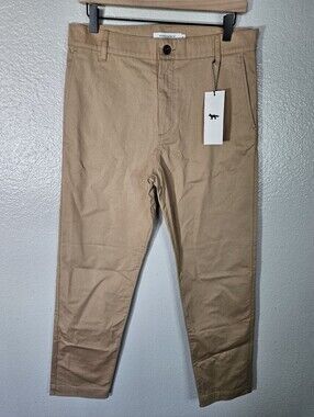 Maison Kitsune Cotton Chinos Size 42